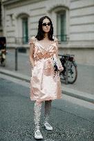 PFW - Miu Miu Street Style