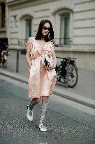PFW - Miu Miu Street Style