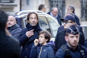 Former French President Nicolas Sarkozy Incarceration at Prison de la Sante AJ