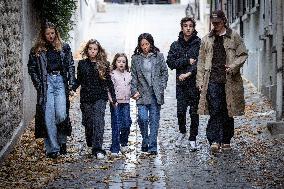 Former French President Nicolas Sarkozy Incarceration at Prison de la Sante AJ