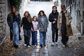 Former French President Nicolas Sarkozy Incarceration at Prison de la Sante AJ