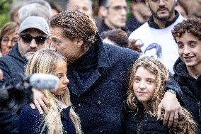 Former French President Nicolas Sarkozy Incarceration at Prison de la Sante AJ