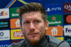 AS Monaco Press Conference - La Turbie