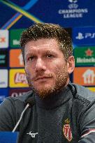 AS Monaco Press Conference - La Turbie
