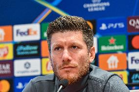 AS Monaco Press Conference - La Turbie