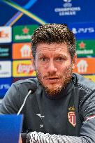 AS Monaco Press Conference - La Turbie