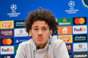 AS Monaco Press Conference - La Turbie