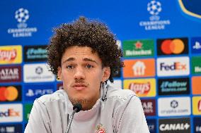AS Monaco Press Conference - La Turbie