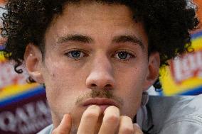 AS Monaco Press Conference - La Turbie