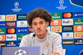 AS Monaco Press Conference - La Turbie