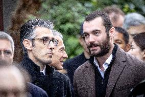 Former French President Nicolas Sarkozy Incarceration at Prison de la Sante AJ