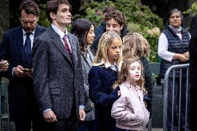 Former French President Nicolas Sarkozy Incarceration at Prison de la Sante AJ