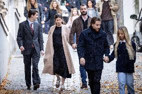 Former French President Nicolas Sarkozy Incarceration at Prison de la Sante AJ