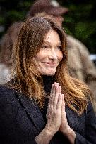 Former French President Nicolas Sarkozy Incarceration at Prison de la Sante AJ