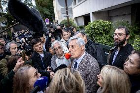 Former French President Nicolas Sarkozy Incarceration at Prison de la Sante AJ