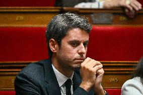 Questions to the government at the National Assembly in Paris FA