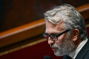 Questions to the government at the National Assembly in Paris FA