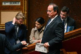 Questions to the government at the National Assembly in Paris FA