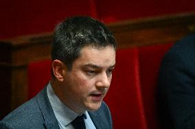 Questions to the government at the National Assembly in Paris FA