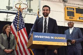 Hochul Joint Appearance with Mamdani in Queesn, NY