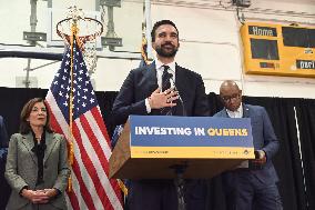 Hochul Joint Appearance with Mamdani in Queesn, NY