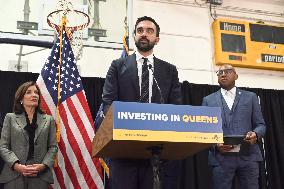 Hochul Joint Appearance with Mamdani in Queesn, NY