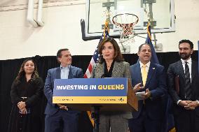 Hochul Joint Appearance with Mamdani in Queesn, NY