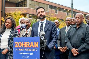 Mamdani Accepts Endorsements of Nearly  Dozen Black Clergy Leaders