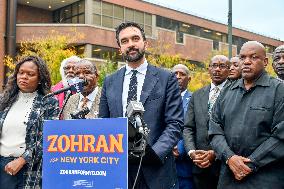 Mamdani Accepts Endorsements of Nearly  Dozen Black Clergy Leaders