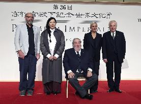Praemium Imperiale award winners in Tokyo