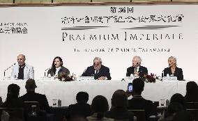 Praemium Imperiale award winners in Tokyo