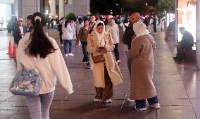 Nanjing Road Walkway in Shanghai