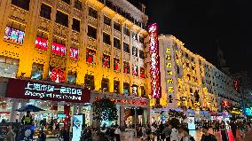 Nanjing Road Walkway in Shanghai