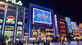 Nanjing Road Walkway in Shanghai
