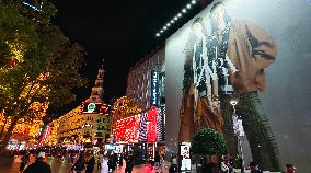 Nanjing Road Walkway in Shanghai