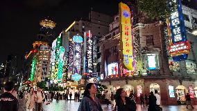 Nanjing Road Walkway in Shanghai
