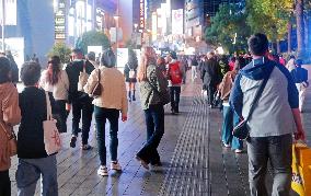 Nanjing Road Walkway in Shanghai