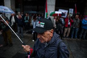 Rally Held After Israeli Ceasefire Broken - Madrid