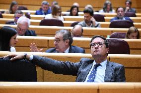Government Faces Economic Questions in Senate - Madrid