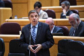 Government Faces Economic Questions in Senate - Madrid