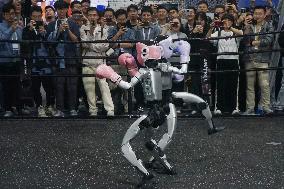 UNITREE Robot Fighting at IROS 2025