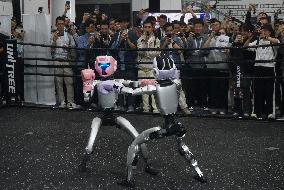 UNITREE Robot Fighting at IROS 2025