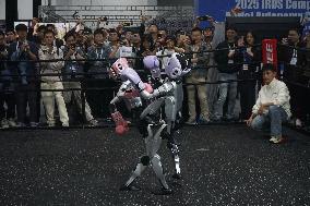 UNITREE Robot Fighting at IROS 2025