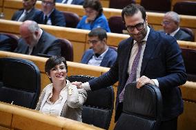 Government Faces Economic Questions in Senate - Madrid