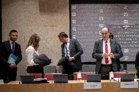 Jean Castex At Hearing For Appointment To SNCF - Paris