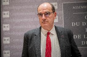 Jean Castex At Hearing For Appointment To SNCF - Paris