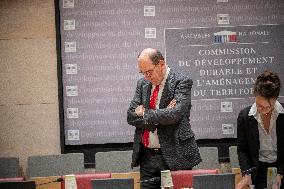 Jean Castex At Hearing For Appointment To SNCF - Paris
