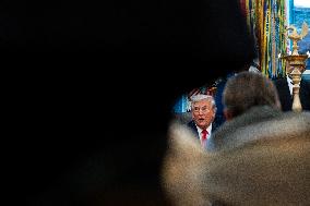 President Trump At Diwali Celebration - DC
