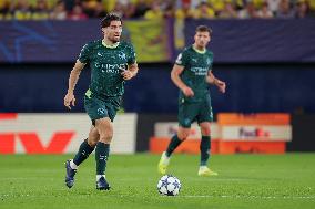 CALCIO - UEFA Champions League - Villarreal CF vs Manchester City