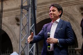 Press Freedom Rally Following Sigfrido Ranucci Attack - Rome